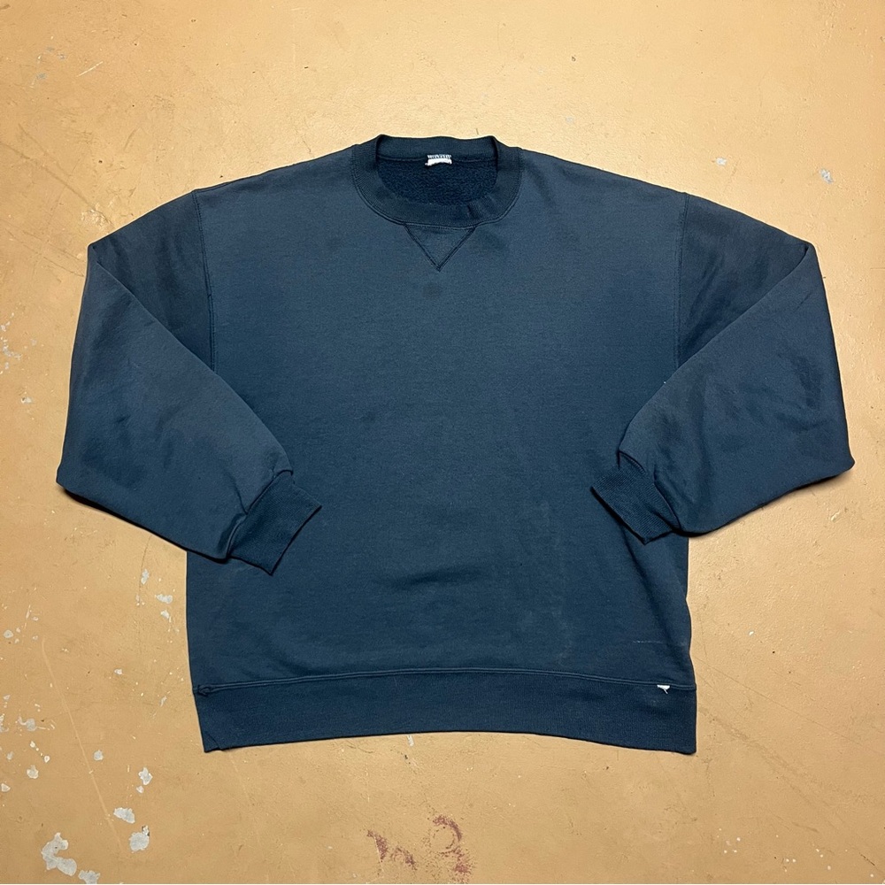 Vintage Russell Athletic Faded Forest Green Crewneck Sized XL